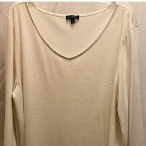 Talbots ivory top large for women.